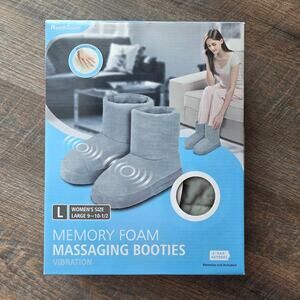 Memory Foam Massaging Booties L 9-10.5